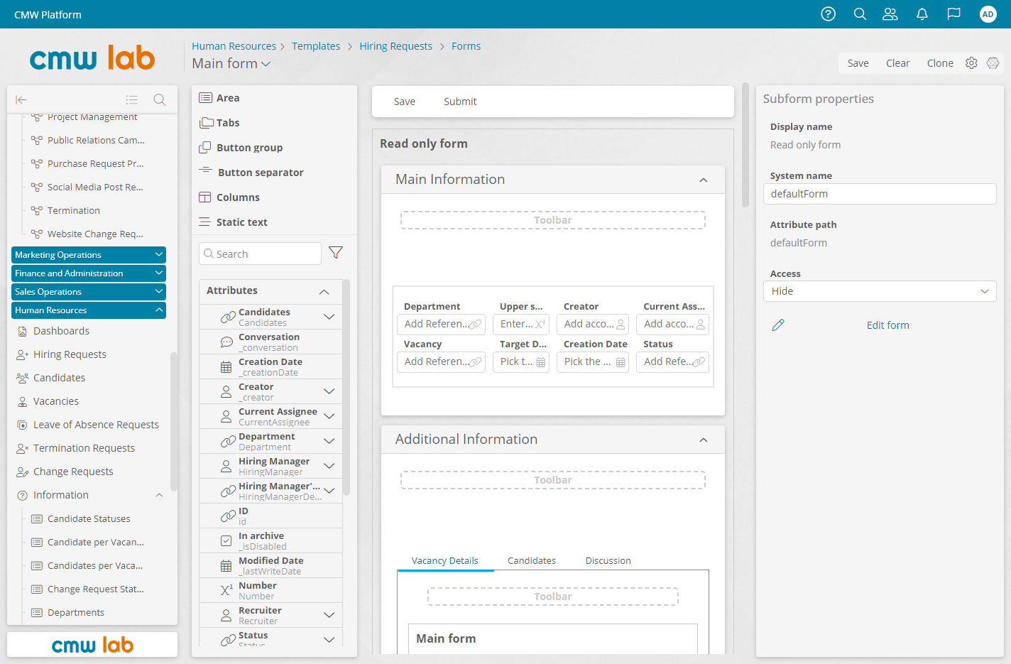 Purchasing Forms