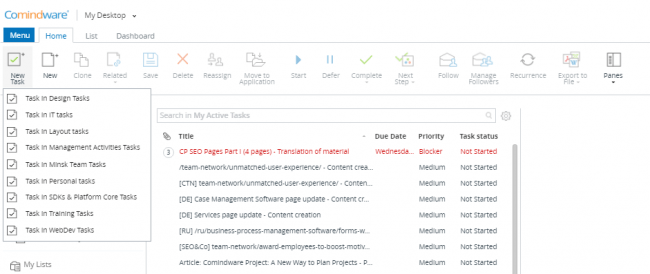 How-to Manage Multiple Tasks