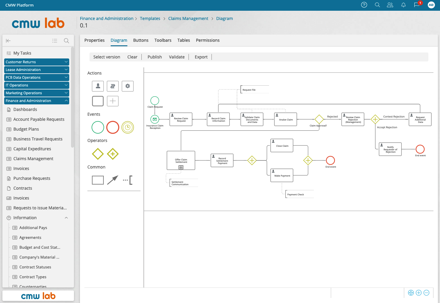 Automated Claims Processing