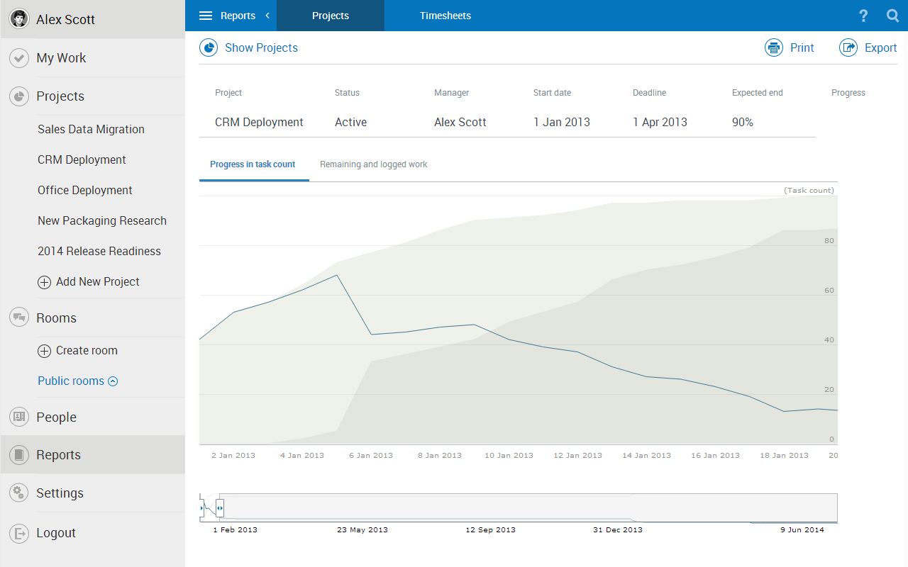 Project Reporting