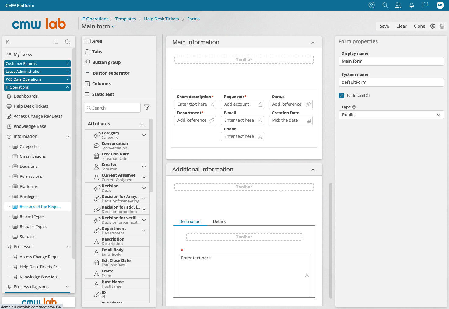 Automated Help Desk workflows