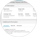  Approvals tracking and collaboration